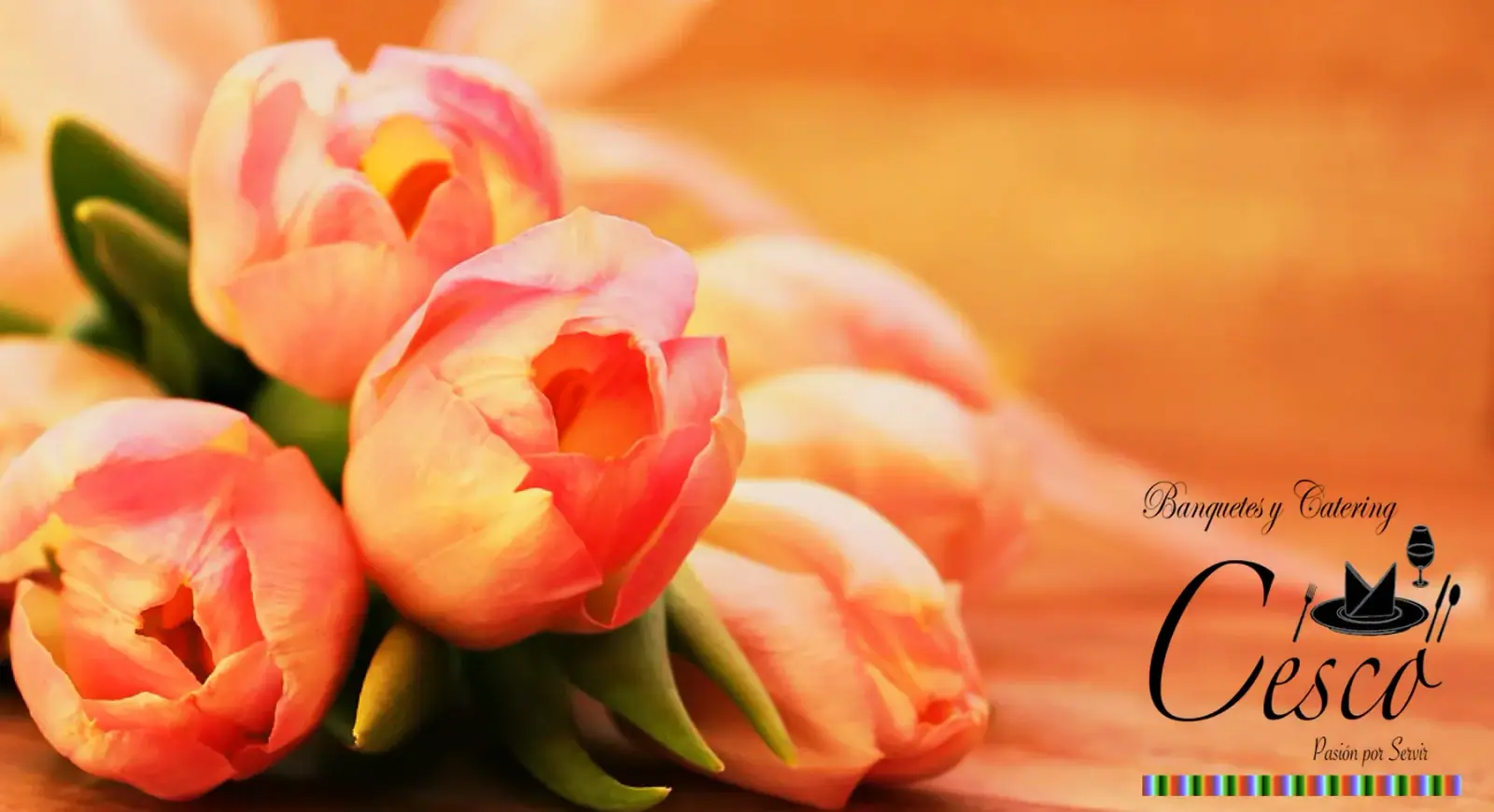 ¡Las flores!